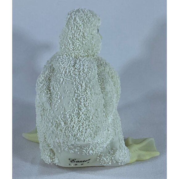 Vintage Dept 56 Easter 1993 Textured Cream Duckling Figurine 282-6 Porcelain 3" - Picture 4 of 12